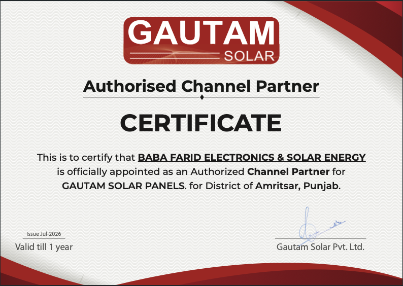 Gautam Certificate